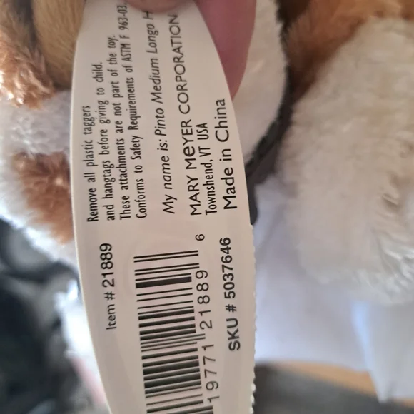 Mary Meyer Plush Pony - Picture 7 of 7